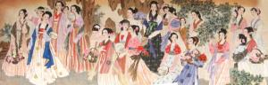 人间仙女赛天宫