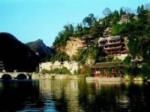 古镇一景