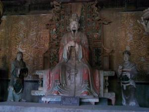 玉皇大帝塑像