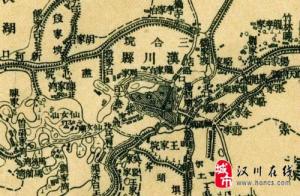 民国汉川地图