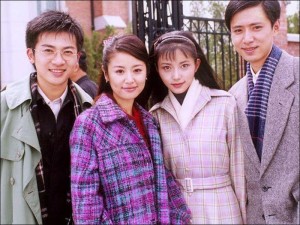 方瑜与尔豪、如萍、杜飞