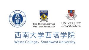 三所大学的校徽