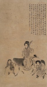 清代华岩绘《文姬归汉图》