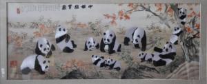 听障学生蜀绣作品
