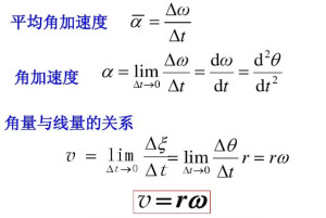 角速度公式图片