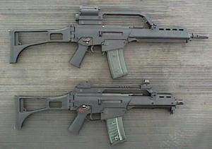 G36K與G36C G36K與G36C