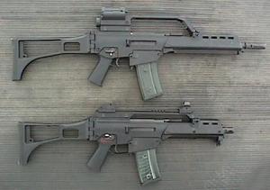 G36K与G36C