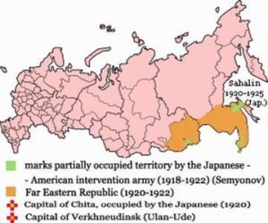 远东共和国地图