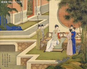 马太后（中坐者）