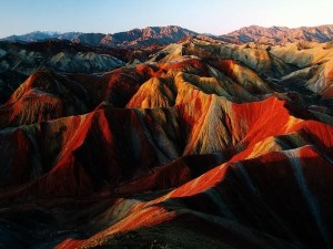 张掖丹霞地貌