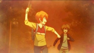幼年长月夜和叶月阳