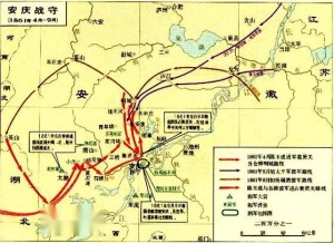 安庆保卫战图