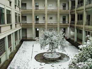 图为学校天井