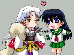 杀生丸是犬夜叉的哥哥,超人气型的冰山美男.