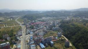 丁家营集镇全景图