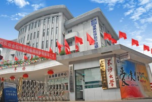 长沙新华电脑学院校门
