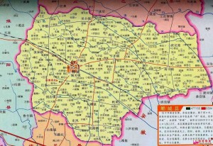 郸城县地图