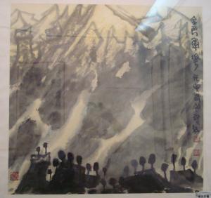 水墨山水画