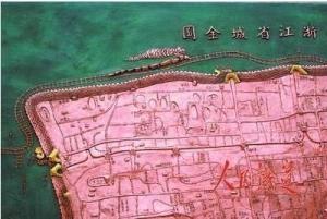 左上角为老地图上的江墅铁路