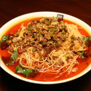 肉末豇豆面