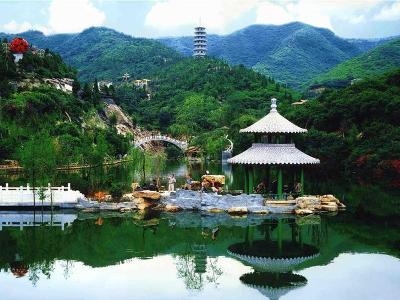 济南红叶谷风景