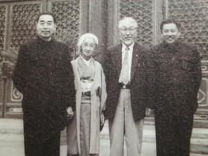 周恩来、白莲、龙介、廖承志