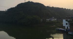 越溪河景色