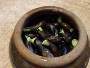 腌茄子