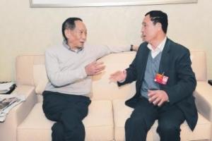 宋福如与杂交水稻之父袁隆平