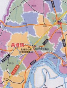 泉塘镇投资环境 示意图