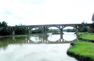 那交河龙潭河河段龙潭镇南坡大桥