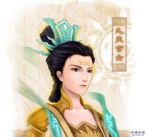 琼华派信奉神灵一九天玄女