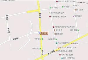 焦西街道地图