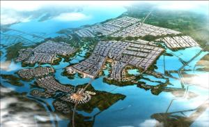 临空区整体规划效果图
