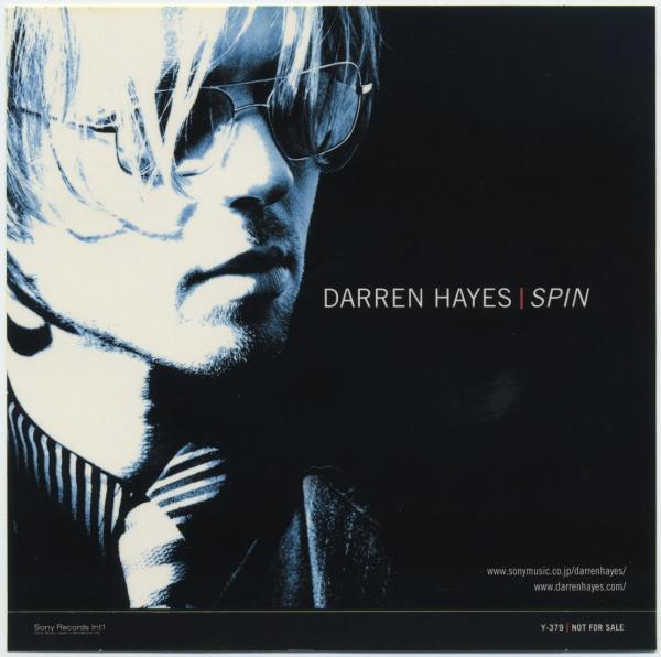 darren hayes是前savage garden(野人花园)乐队成员之一 .