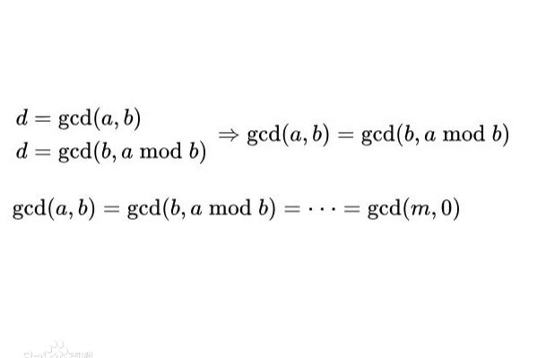欧几里德算法 数学算法 搜狗百科