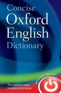 Cover of Concise Oxford English Dictionary (12th Edition)