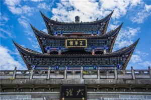 1,文献楼古城楼文物遗存花甸坝洱海---龙眼洞,凤眼洞记名石天生桥自然