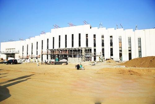 建设中的文登东站