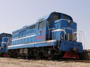 配属庆华物流的东方红5型0431号机车