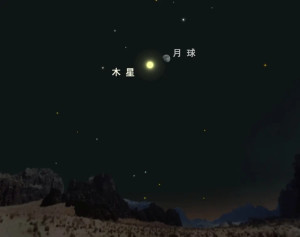 木星合月