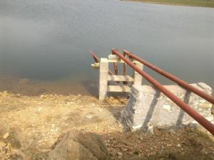 唐河湖阳白马堰风景图片