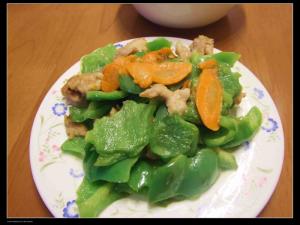 黄瓜炒肉片图册