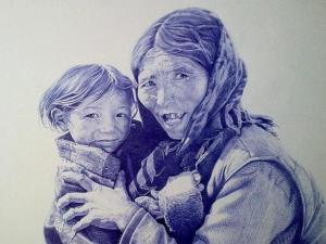 圆珠笔画