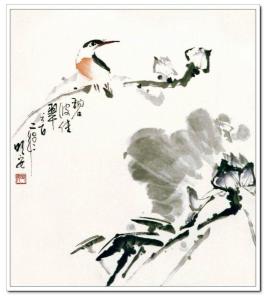 写意荷花