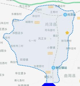鸡泽县限号地图图片