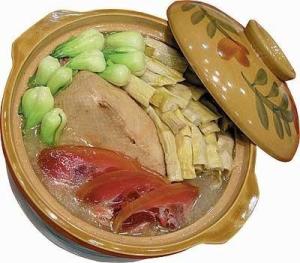 各式老鸭煲成品