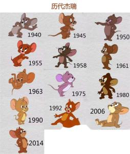 《猫和老鼠》(又译《汤姆和杰瑞》tom and jerry)中的两大主角之一,70