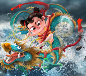 哪吒闹海