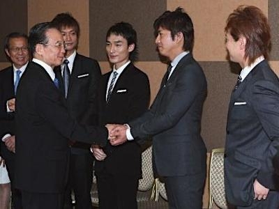 温家宝和SMAP